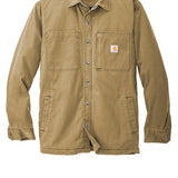 Carhartt Rugged Flex Fleece-Lined Shirt Jac - Customized Logo