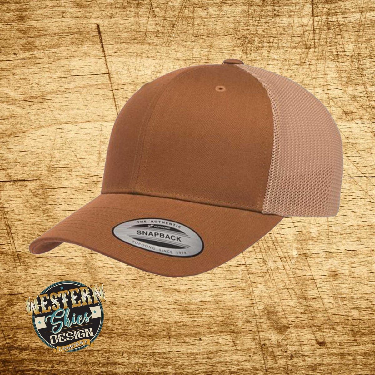 Classic Hat – Trucker Company Western Design Skies 6606 Yupoong