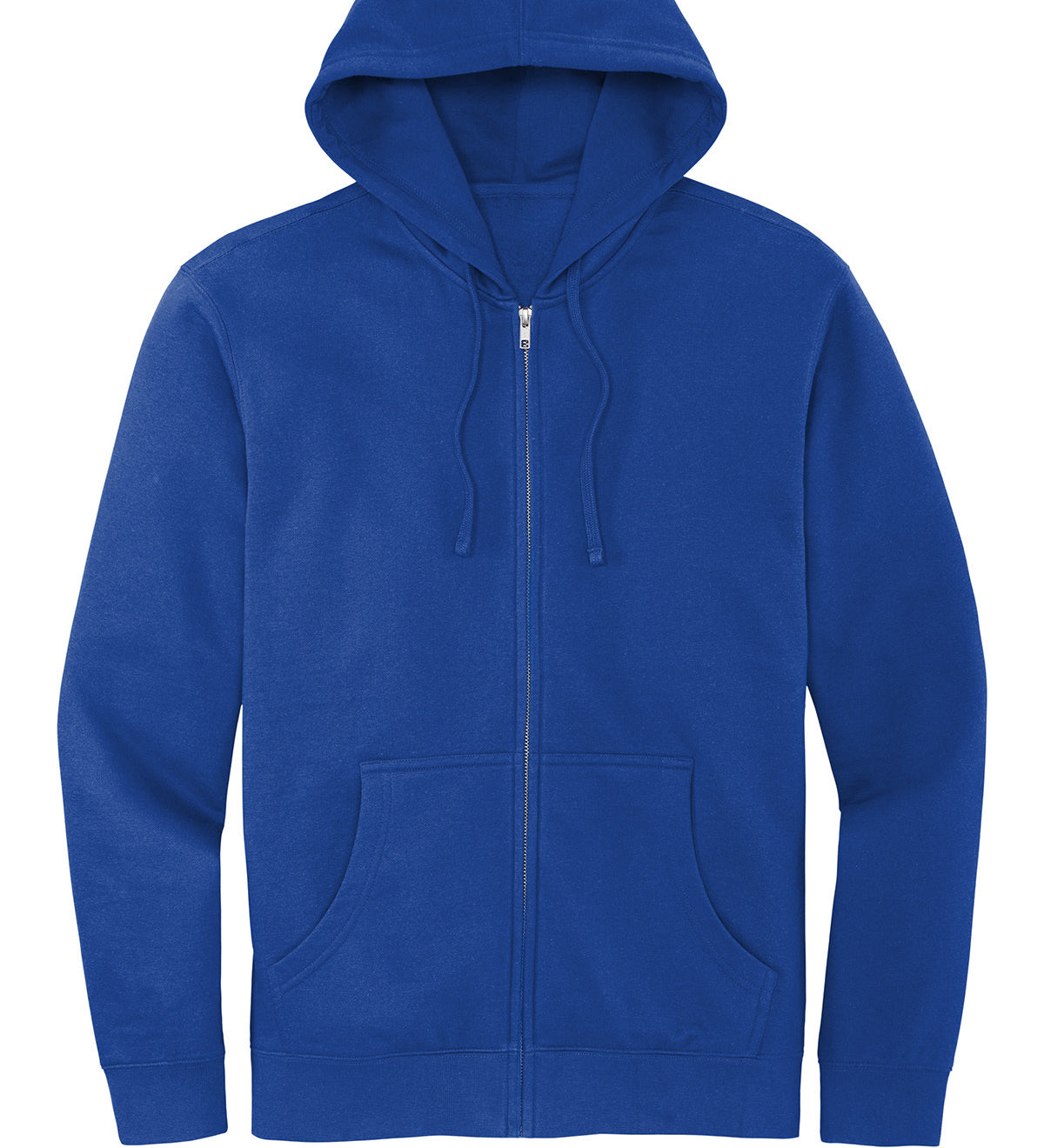 District VIT Cotton Fleece Full Zip Hoodie Sweatshirt