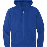 District VIT Cotton Fleece Full Zip Hoodie Sweatshirt