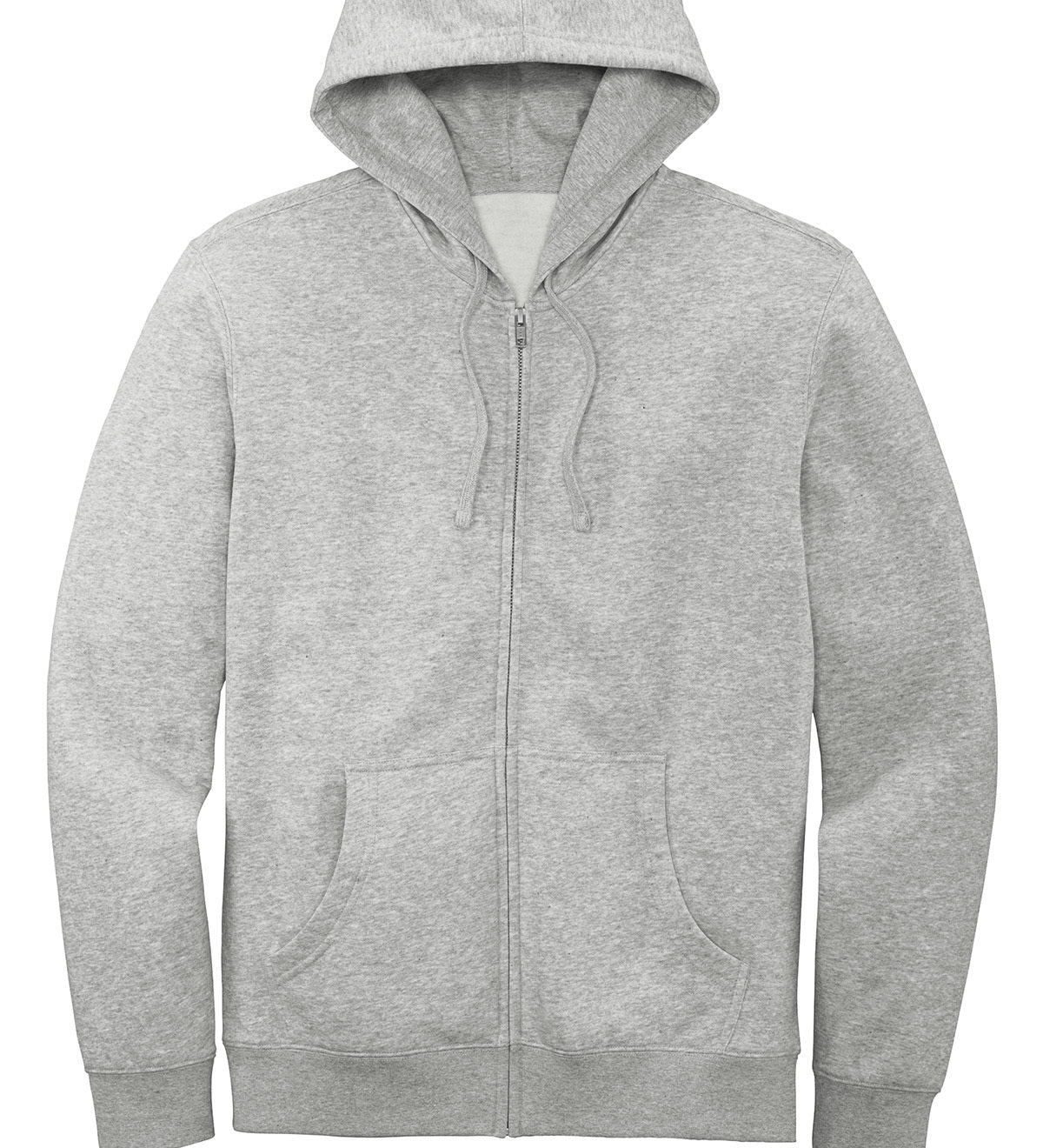 District VIT Cotton Fleece Full Zip Hoodie Sweatshirt