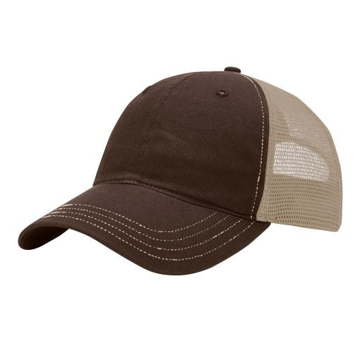 Richardson 111 Washed Trucker Hat - Custom Embroidered