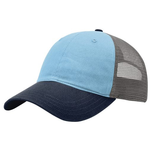 Richardson 111 Washed Trucker Hat - Custom Embroidered