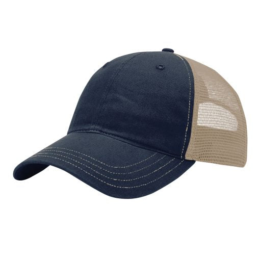 Richardson 111 Washed Trucker Hat - Custom Embroidered