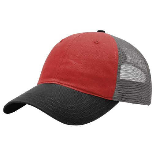 Richardson 111 Washed Trucker Hat - Custom Embroidered