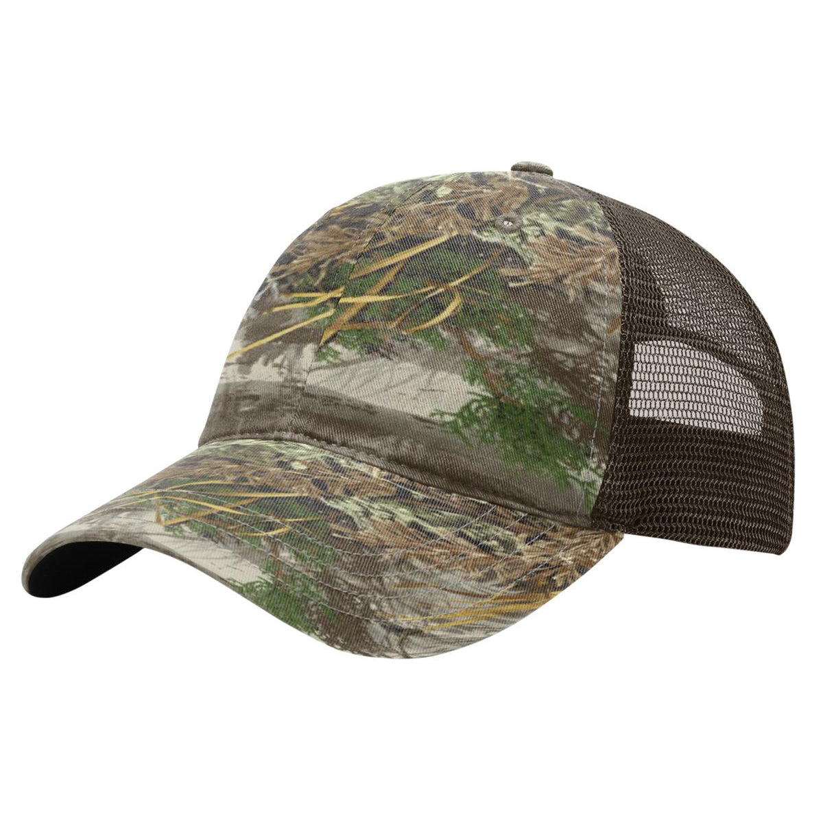 Richardson 111 Printed Washed Trucker - Custom Embroidered