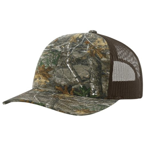 Richardson 112 Printed Front Hat - Custom Embroidered