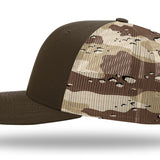Richardson 112 Printed Mesh Hat - Custom Embroidered