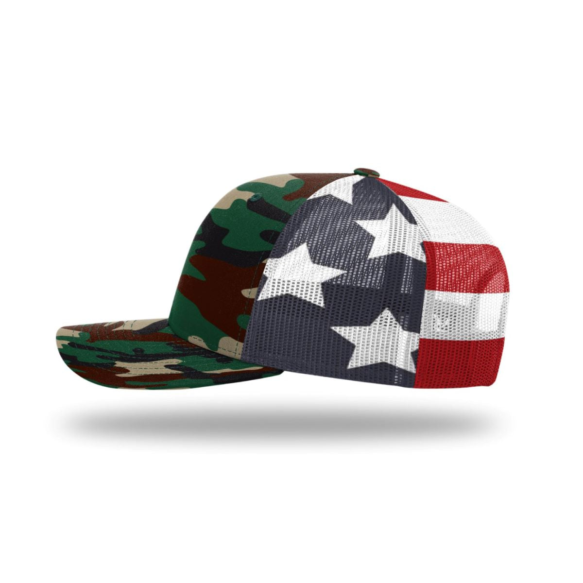 Richardson 112 Printed Mesh Hat - Custom Embroidered