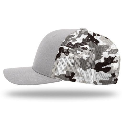 Richardson 112 Printed Mesh Hat - Custom Embroidered