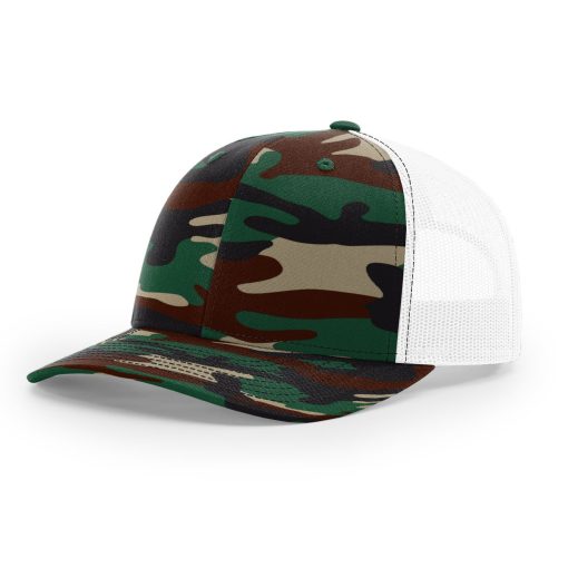Richardson 112 Printed Front Hat - Custom Embroidered