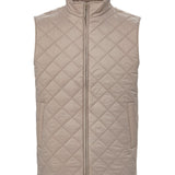Vintage Diamond Quilted Vest - Custom Embroidery