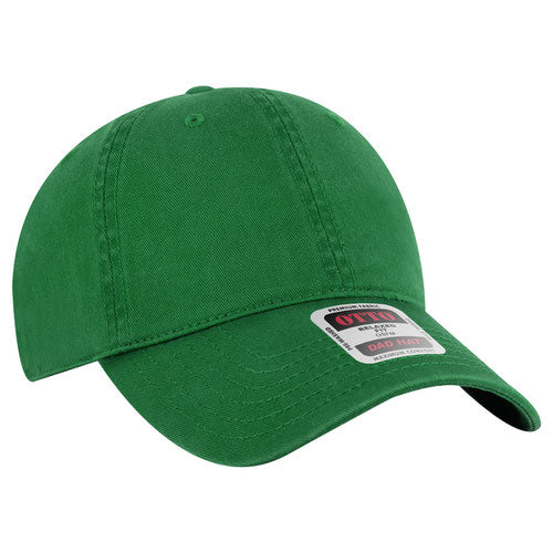 Otto 6 Panel Low Profile Dad Hat - Custom Embroidered