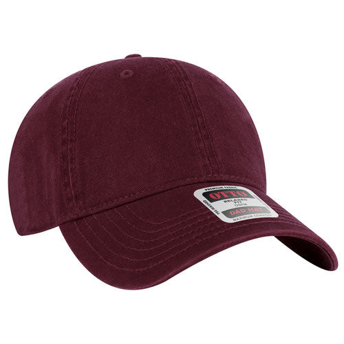 Otto 6 Panel Low Profile Dad Hat - Custom Embroidered