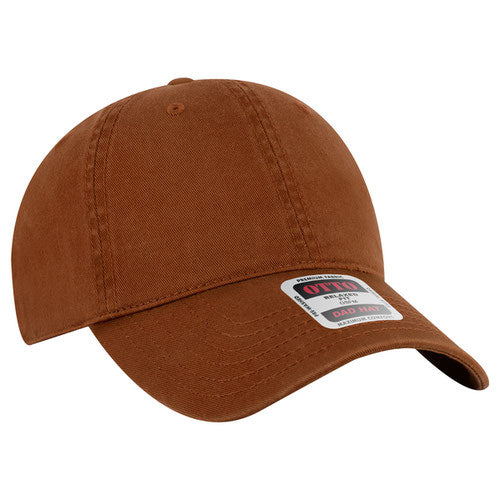 Otto 6 Panel Low Profile Dad Hat - Custom Embroidered