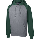 Sport-Tek Raglan Colorblock Pullover Hooded Sweatshirt