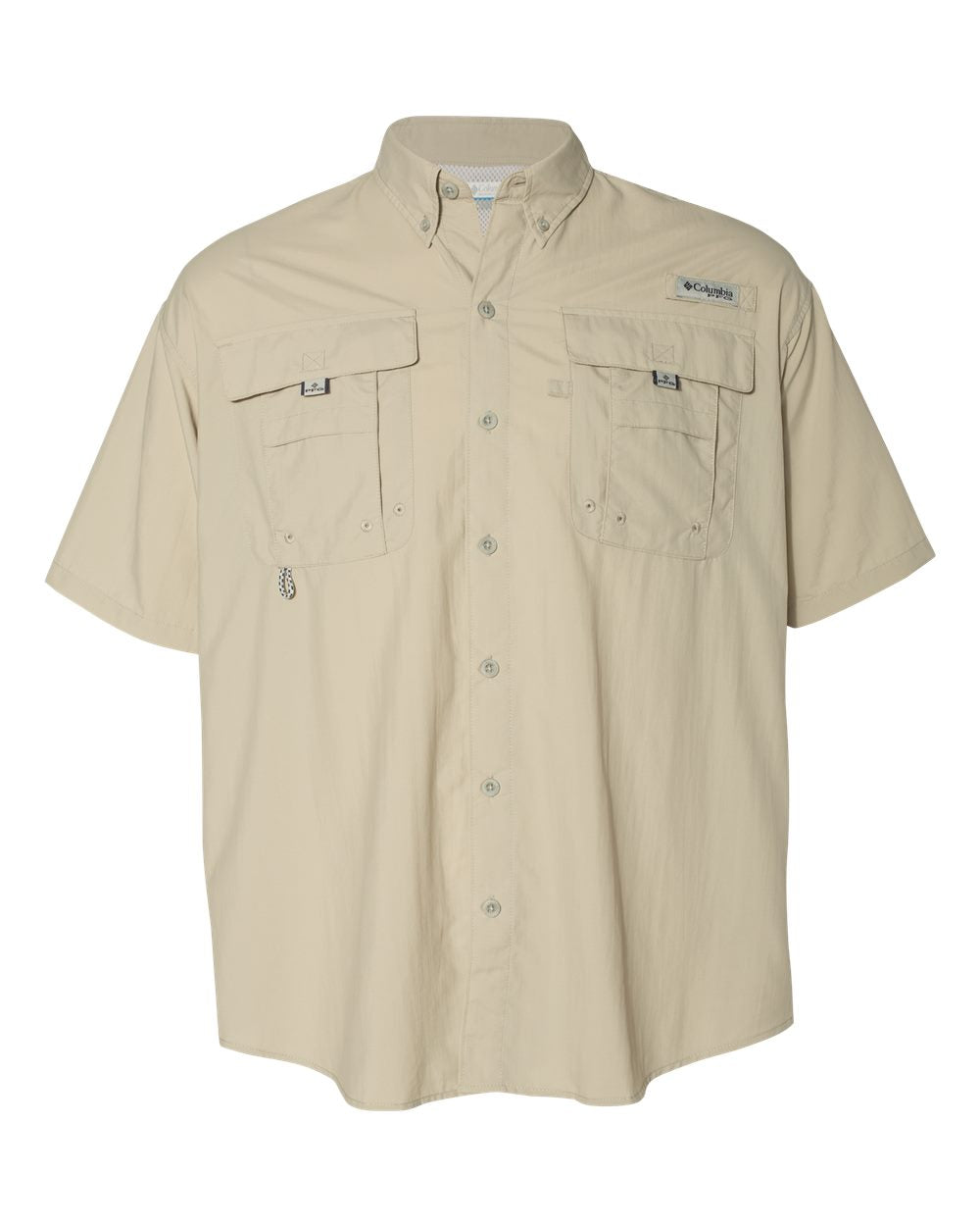 Columbia Bahama II Short Sleeve Shirt - Men's Fossil / XL