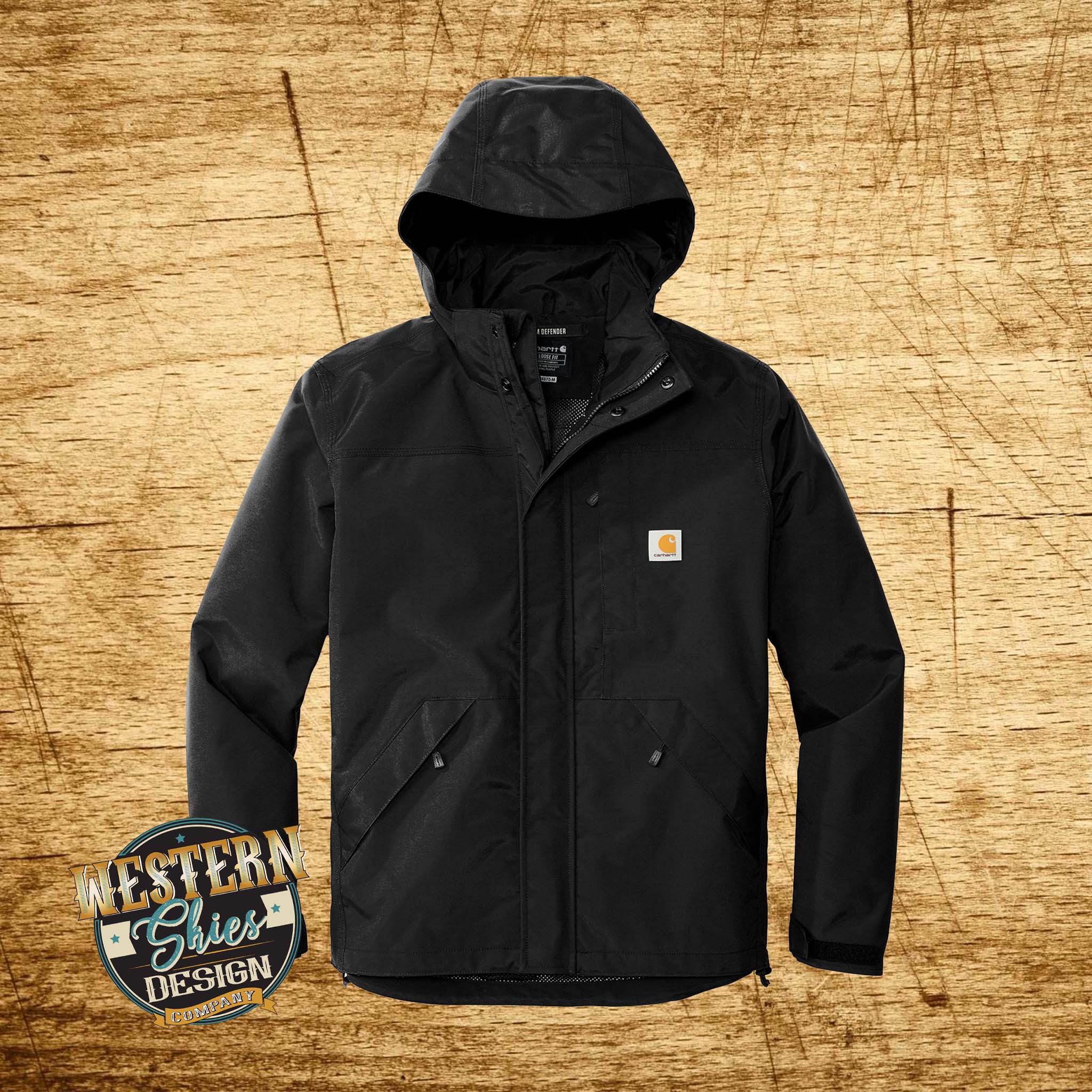 carhartt rain gear Carhartt Shoreline Jacket Navy 2XL