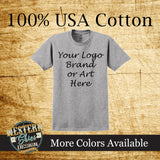 Gildan 100% Ultra Cotton US Cotton Short Sleeve Tee Shirt