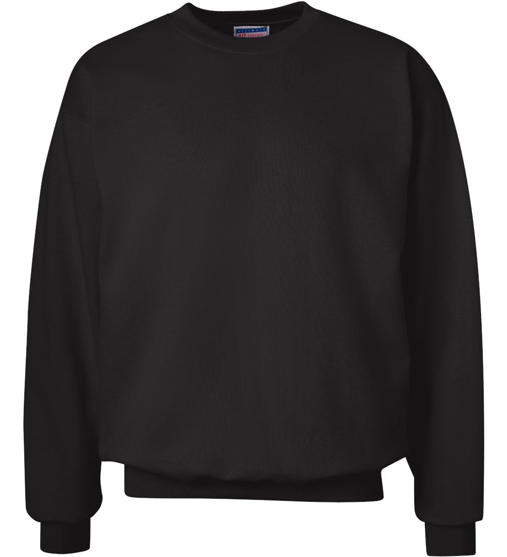 Hanes Ultimate Cotton Crewneck Sweatshirt - Custom Embroidery