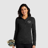 Port Authority Womens Sweater Fleece Jacket