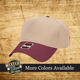 Otto 5 Panel Mid Profile Hat - Custom Embroidered