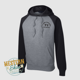 Sport-Tek Raglan Colorblock Pullover Hooded Sweatshirt
