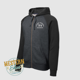 Sport-Tek Raglan Zip Up Hooded Sweatshirt