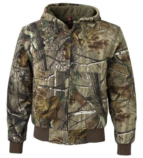 DRI-DUCK Cheyenne Boulder Cloth Hooded Jacket with Tricot Quilt Lining