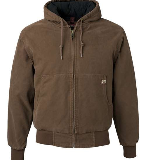 DRI-DUCK Cheyenne Boulder Cloth Hooded Jacket with Tricot Quilt Lining