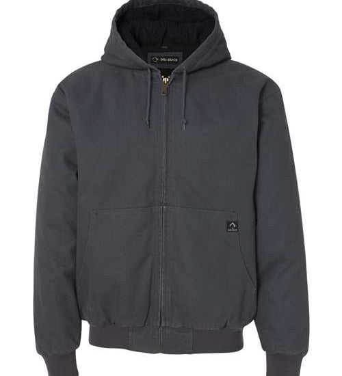 DRI-DUCK Cheyenne Boulder Cloth Hooded Jacket with Tricot Quilt Lining