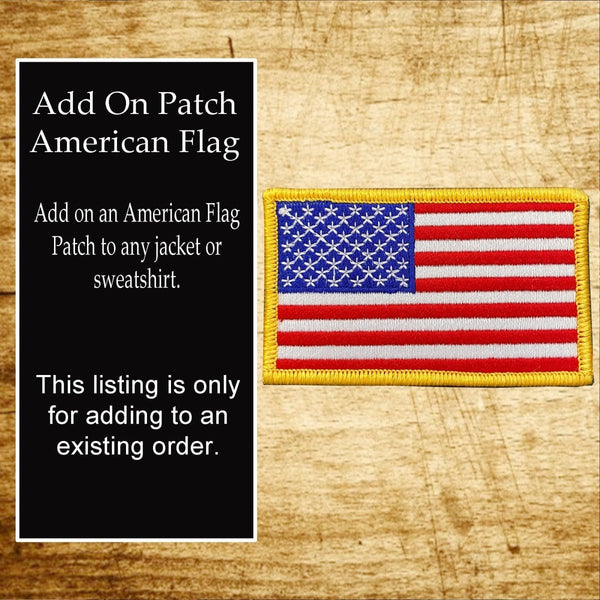 Add on American Flag Patch – Western Skies Design Company