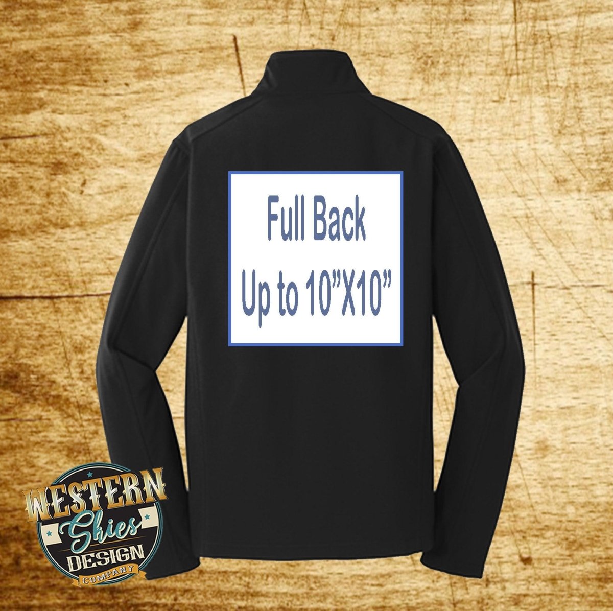 Add on Embroidery Jacket Backs, Sleeves and Names