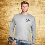 Hanes® Ultimate Cotton® Crewneck Sweatshirt - Western Skies Design Company