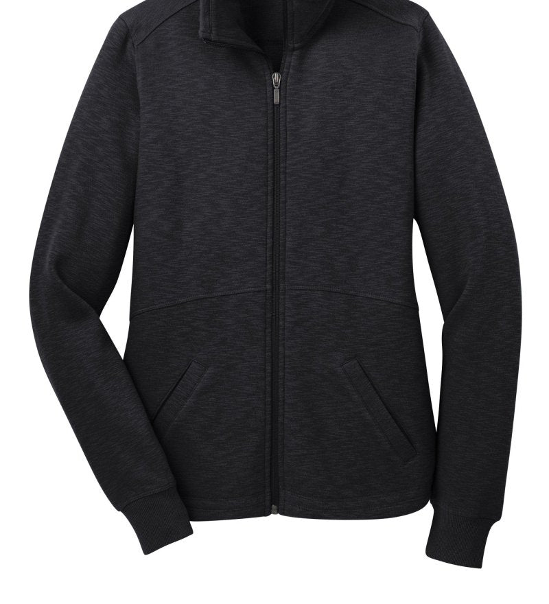 Port Authority® Ladies Slub Fleece Full-Zip Jacket - Western Skies Design Company