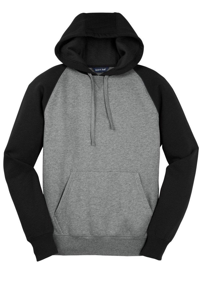 Sport-Tek® Raglan Colorblock Pullover Hooded Sweatshirt - Western Skies Design Company